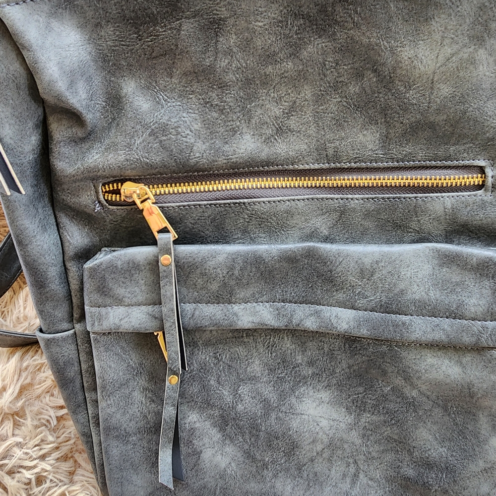 Brielle Gray Backpack - image 5